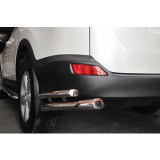 Achterhoekstukken AK003 dubbel (RVS) Toyota Rav 4 2013–2018