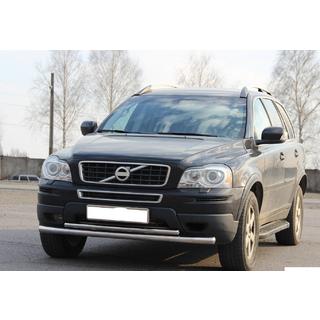 Voorbeschermbeugel ST014 (RVS) Volvo XC90 2002–2014 foto 1