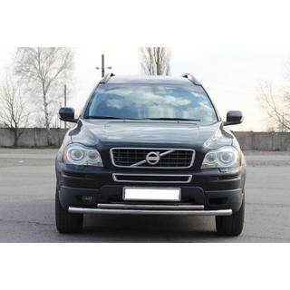 Voorbeschermbeugel ST014 (RVS) Volvo XC90 2002–2014 foto 3