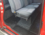 Opel Vivaro 2001–2015 Achterste rubber vloermatten (2 st., Polytep) foto 2