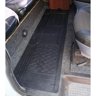 Achterste rubber vloermatten (2 st., Polytep) Renault Trafic 2001–2015 foto 2