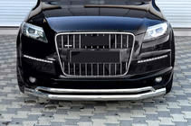 Audi Q7 2005–2015 Frontbescherming ST017 (RVS) foto 3