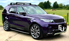 Land Rover Discovery V 2017– Dwarsdragers voor geïntegreerde dakrails (zwart, 2 stuks) foto 1