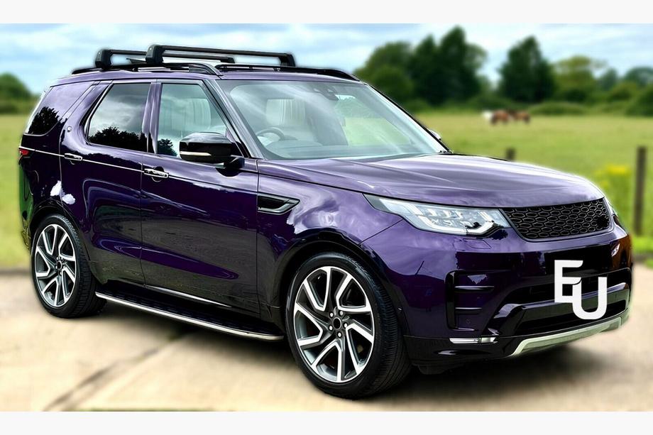 Land Rover Discovery V 2017– Dwarsdragers voor geïntegreerde dakrails (zwart, 2 stuks) Image