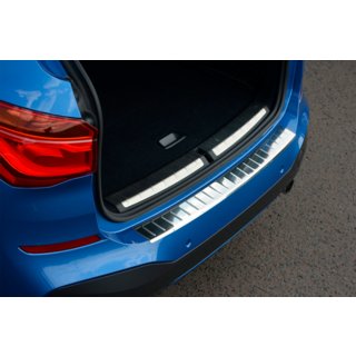 OmsaLine rvs chromen achterbumperbeschermer BMW X1 F48 2015–2022 foto 1