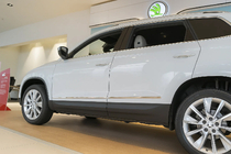 Skoda Karoq 2018– Deurstrips (RVS) foto 1