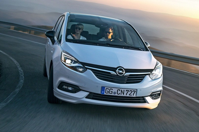 Vernieuwde compacte MPV Opel Zafira