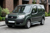 Fiat Doblo I 2005–2010 Zijsteps Allmond Grey (2 stuks, aluminium) foto 1
