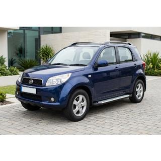 Zijsteps Allmond Grey (2 stuks, aluminium) Daihatsu Terios 2006–2017 foto 1