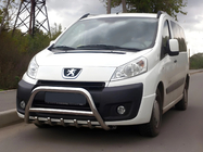 Fiat Scudo 2007–2015 Bullbar WT003/4 (RVS) foto 1