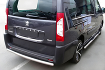 Fiat Scudo 2007–2015 RVS achterbeugel foto 1