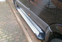 Volkswagen Crafter 2006–2016 Side steps Allmond Grey (set van 2, aluminium) foto 2