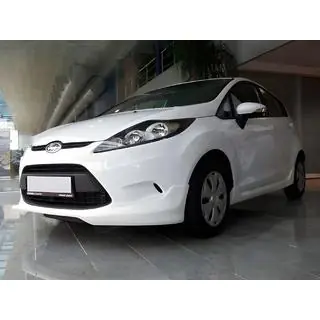 Frontbumper lip spoiler 2008-2013 (spuitklaar) Ford Fiesta 2008–2017 foto 1