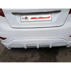Ford Fiesta 2008–2017 Meliset achterdiffuser (spuitklaar) foto 2