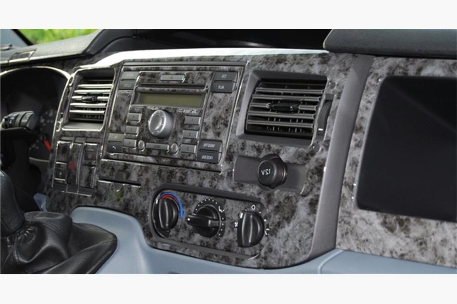 Ford Transit 2000–2014 Dashboard sierlijsten (2006↗) Houtlook Foto 7