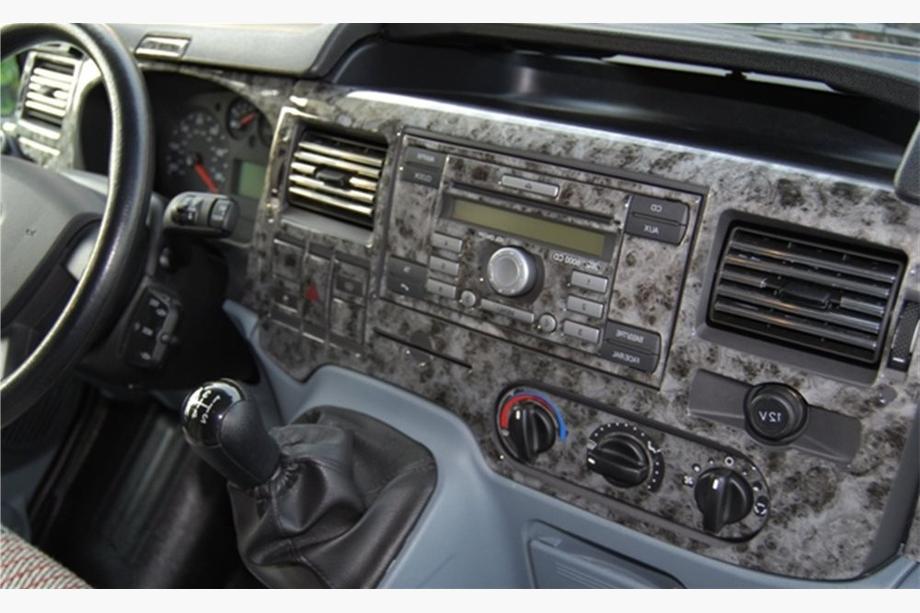 Ford Transit 2000–2014 Dashboard sierlijsten (2006↗) Houtlook Foto 10