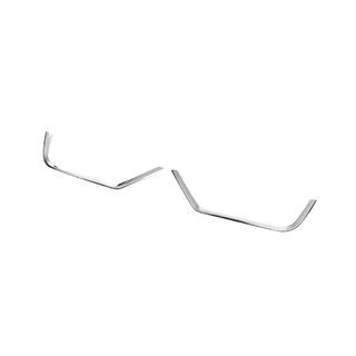 RVS afdekkappen voor achterreflectoren (set 2 stuks) Ford Focus II 2008–2011 foto 2