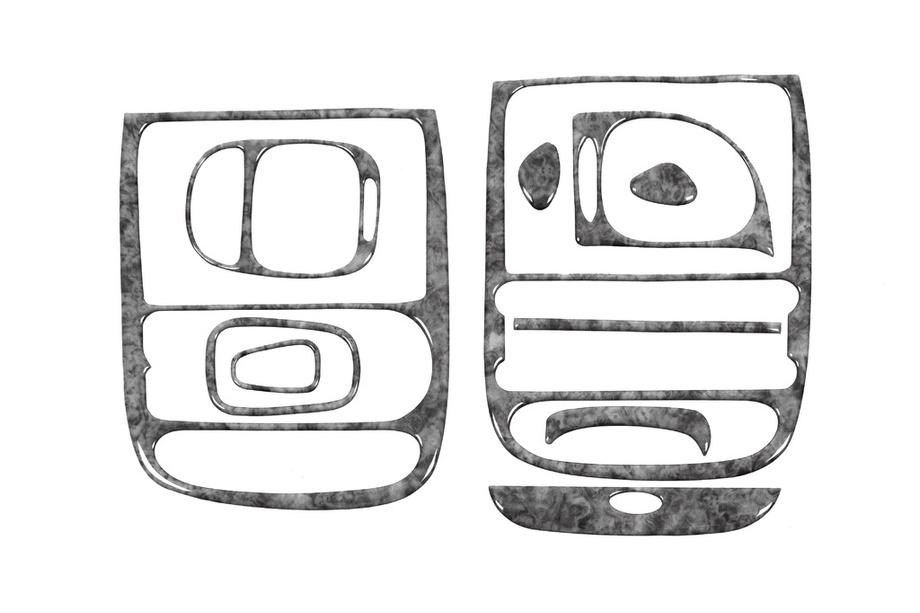 Hyundai H200, H1, Starex 1998–2007 Dashboard sierlijsten Titanium Foto 2