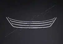 Hyundai IX-35 2010–2015 Grille sierlijsten met rand (4-delig, RVS) foto 2