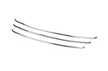 Hyundai IX-35 2010–2015 Sierstrips voor radiateurgrille (3 stuks, RVS) foto 3