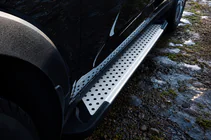 Hyundai IX-35 2010–2015 Zijsteps Allmond Grey (2 stuks, aluminium) foto 3
