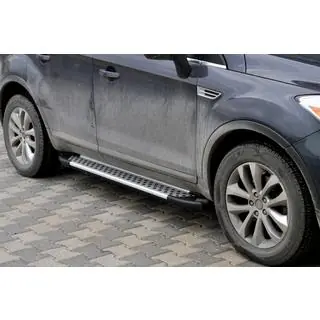 Zijsteps Allmond Grey (2 stuks, aluminium) foto 1