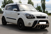 Kia Soul I 2008–2013 RVS bullbar 60 mm, zonder opschrift foto 3