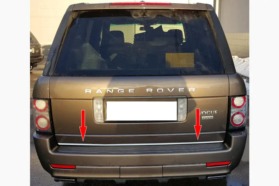 Range Rover III L322 2002–2012 RVS kofferbakrand Image