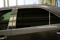 Mercedes E-сlass W210 1995–2002 RVS deurstijl sierlijsten (6-delig) foto 3
