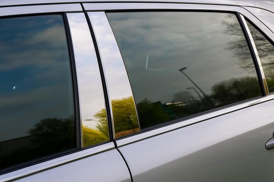 Mercedes E-сlass W210 1995–2002 RVS deurstijl sierlijsten (6-delig) Image