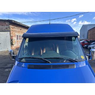 Voorruitvizier (zwart hoogglans, 5 mm) Mercedes Sprinter W901/902/903/904/905 1995–2006 foto 4