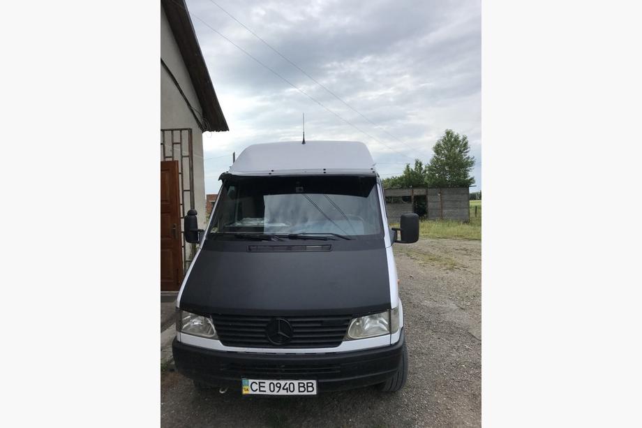 Mercedes Sprinter W901/902/903/904/905 1995–2006 Voorruitvizier (zwart hoogglans, 5 mm) Foto 9