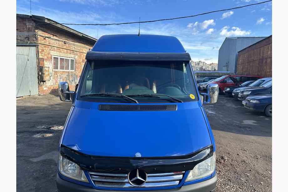 Mercedes Sprinter W901/902/903/904/905 1995–2006 Voorruitvizier (zwart hoogglans, 5 mm) Foto 8