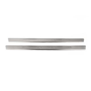OmsaLine instaplijsten (2 stuks, RVS) Citroen C-2 2003–2009 foto 2