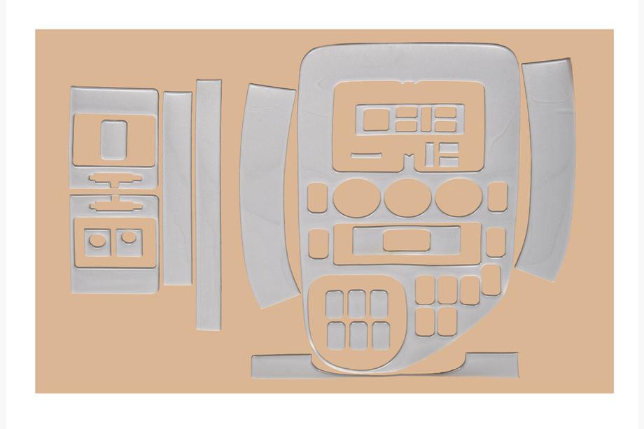 Mercedes Vito W638 1996–2003 Dashboardpanelen Meric (1996-1999) Titanium Foto 7