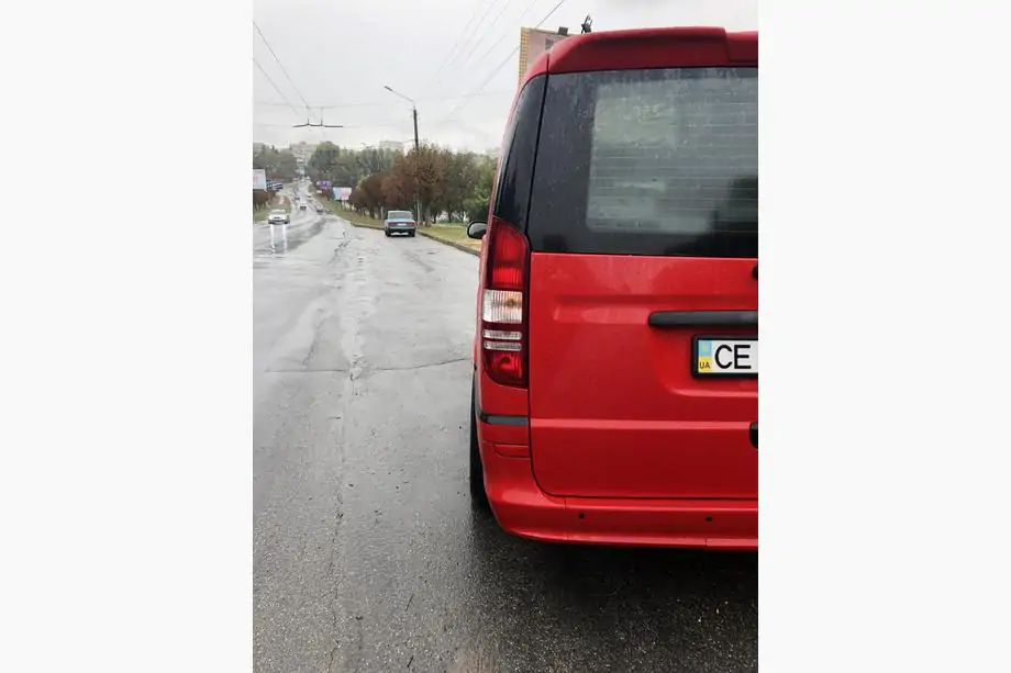 Mercedes Viano 2004–2014 Anatomische spoiler (spuitklaar) Foto 3