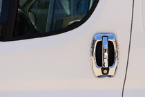 Peugeot Boxer 2006–2025 RVS deurgreep covers Deurgreep omlijstingen (4-delig) foto 1