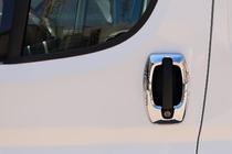 Peugeot Boxer 2006–2025 RVS deurgreep covers Deurgreep omlijstingen (4-delig) foto 2