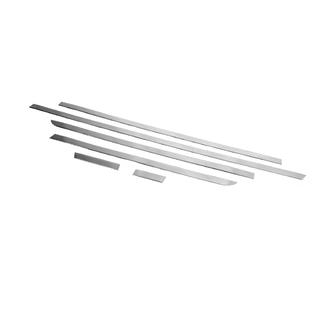 Deurstrips (6-delig, RVS) foto 3