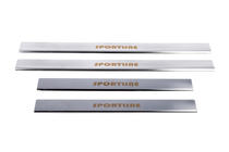 Mercedes E-class W124 1984–1997 SportLine instaplijsten voor deurdrempels (set van 4, RVS) foto 2