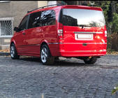 Mercedes Vito W639 2004–2014 Zijskirts Exclusive (2 stuks, spuitklaar) foto 3