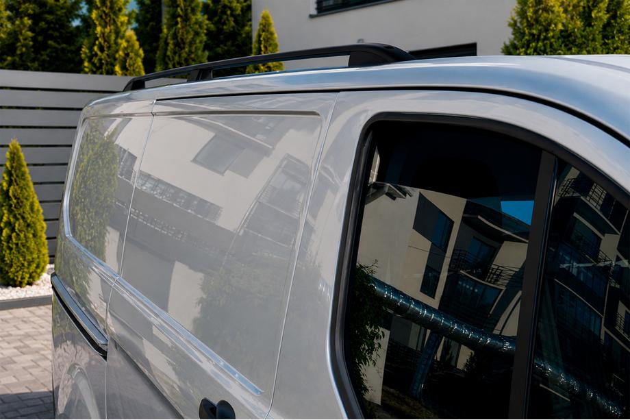 Ford Custom 2013–2022 Dakrails Skyport (2 stuks, zwart) Image