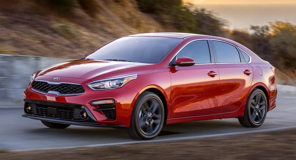 Kia Cerato sedan van de vierde generatie