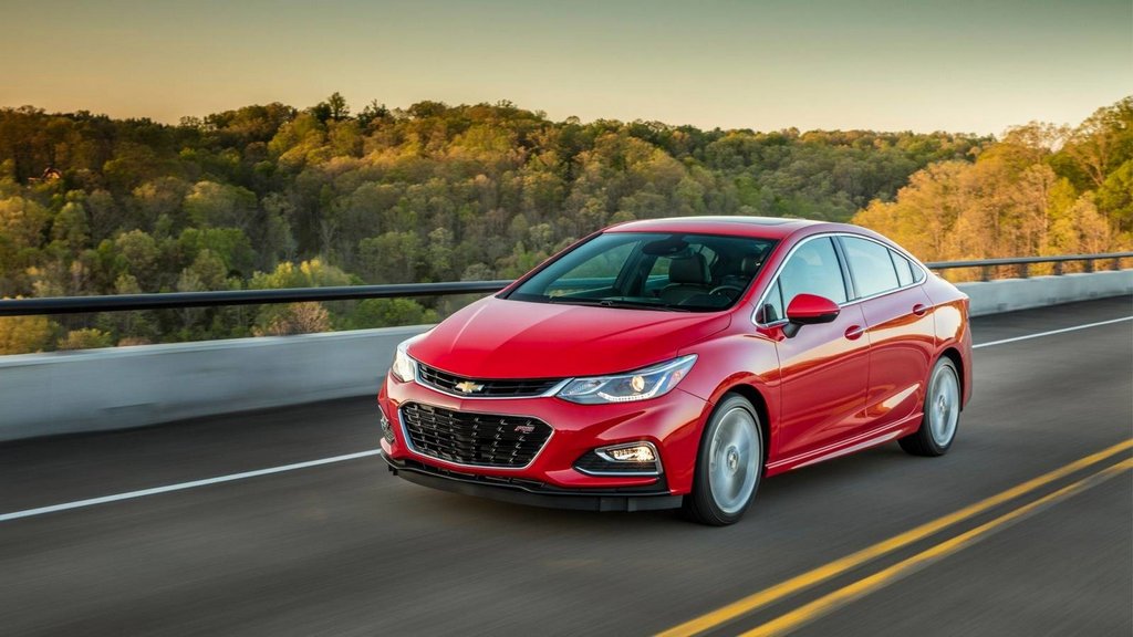 Tweede generatie van de Chevrolet Cruze-sedan