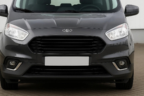 Ford Courier 2014–2023 Chroom sierlijsten voor mistlampen (2018↗, 2 stuks, RVS) Carmos - Turks staal foto 1