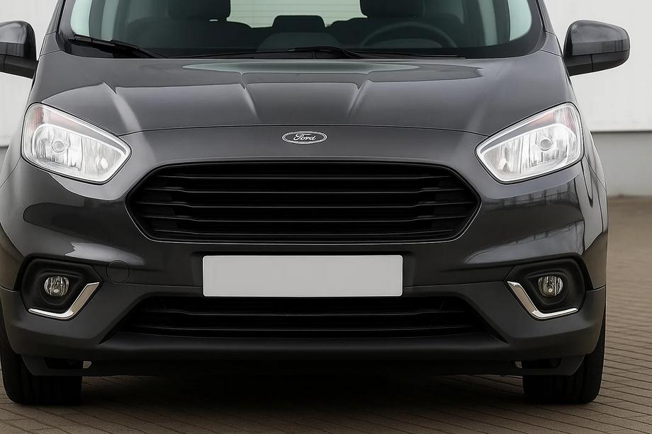 Ford Courier 2014–2023 Chroom sierlijsten voor mistlampen (2018↗, 2 stuks, RVS) Carmos - Turks staal Image