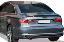 Audi A3 2012–2020 RVS sierlijst boven de kentekenplaat Sedan foto 1
