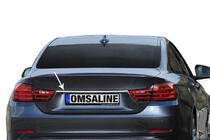 BMW 4 Serie F32/F33/F36 2012–2020 RVS sierstrip boven kentekenplaat foto 1