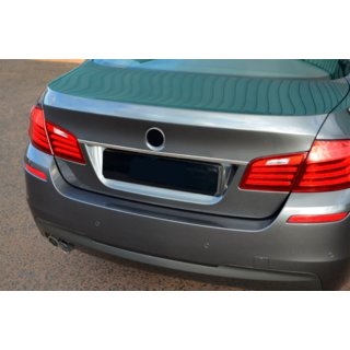 Sierstrip boven kentekenplaat SD (RVS) BMW 5 Serie F10/F11 2010–2016 foto 4