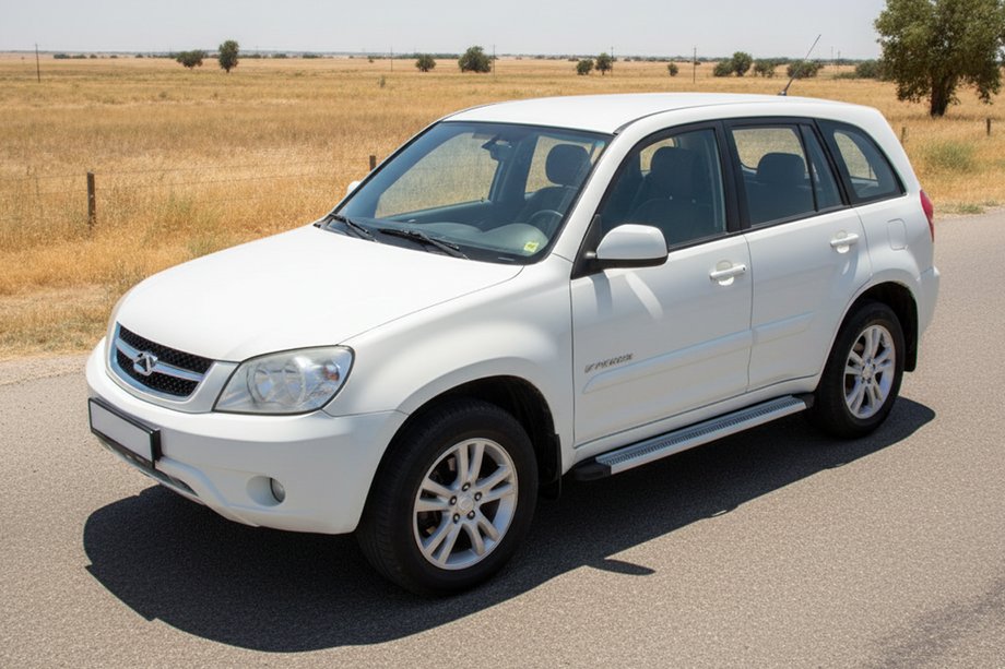 Chery Tiggo 1 2005–2016 Zijtreden Maya V2 (set van 2, aluminium) Image
